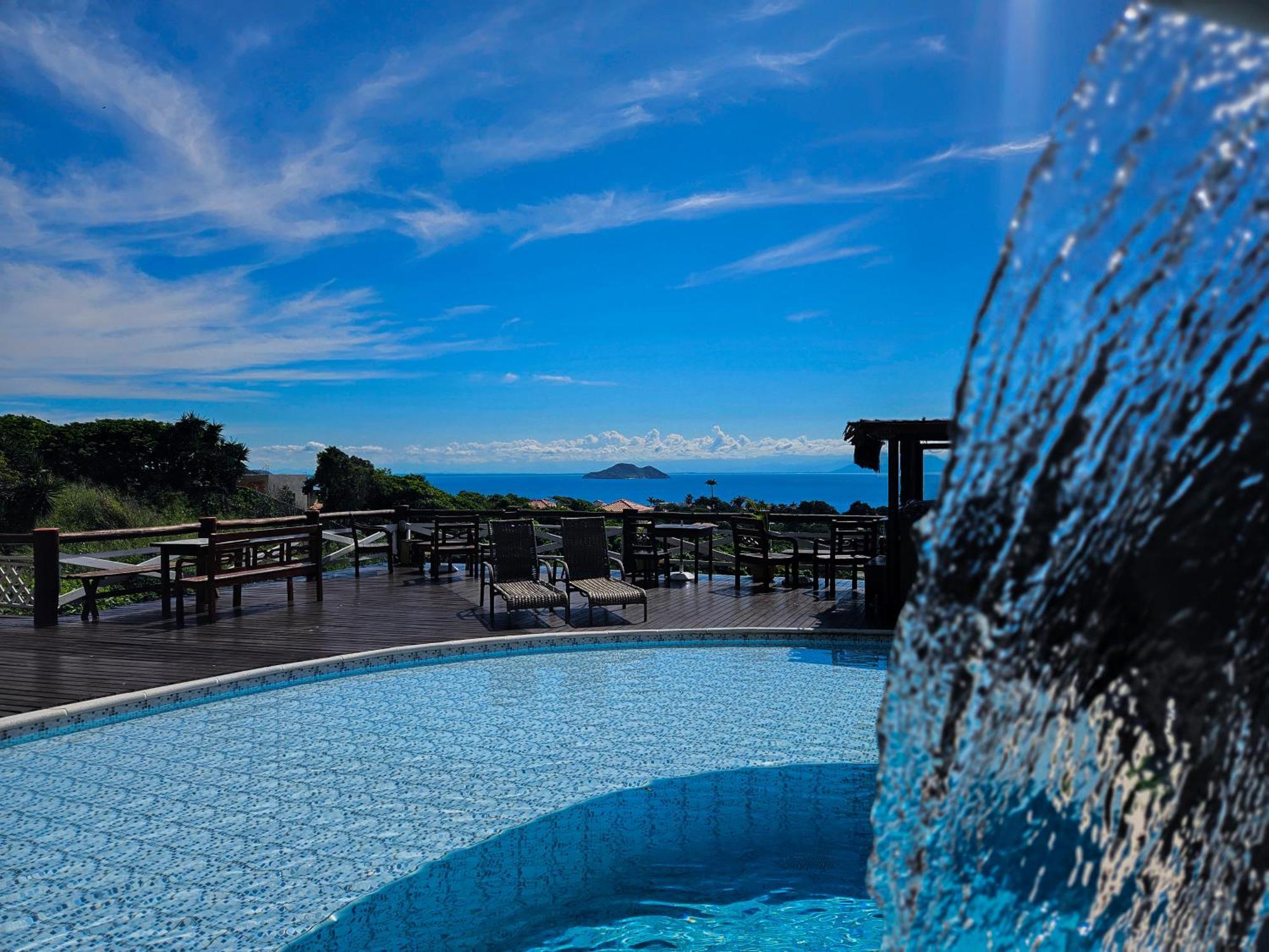 Bella Vista Ocean View Hotel Armacao dos Buzios Exterior photo View of the sea from the hotel