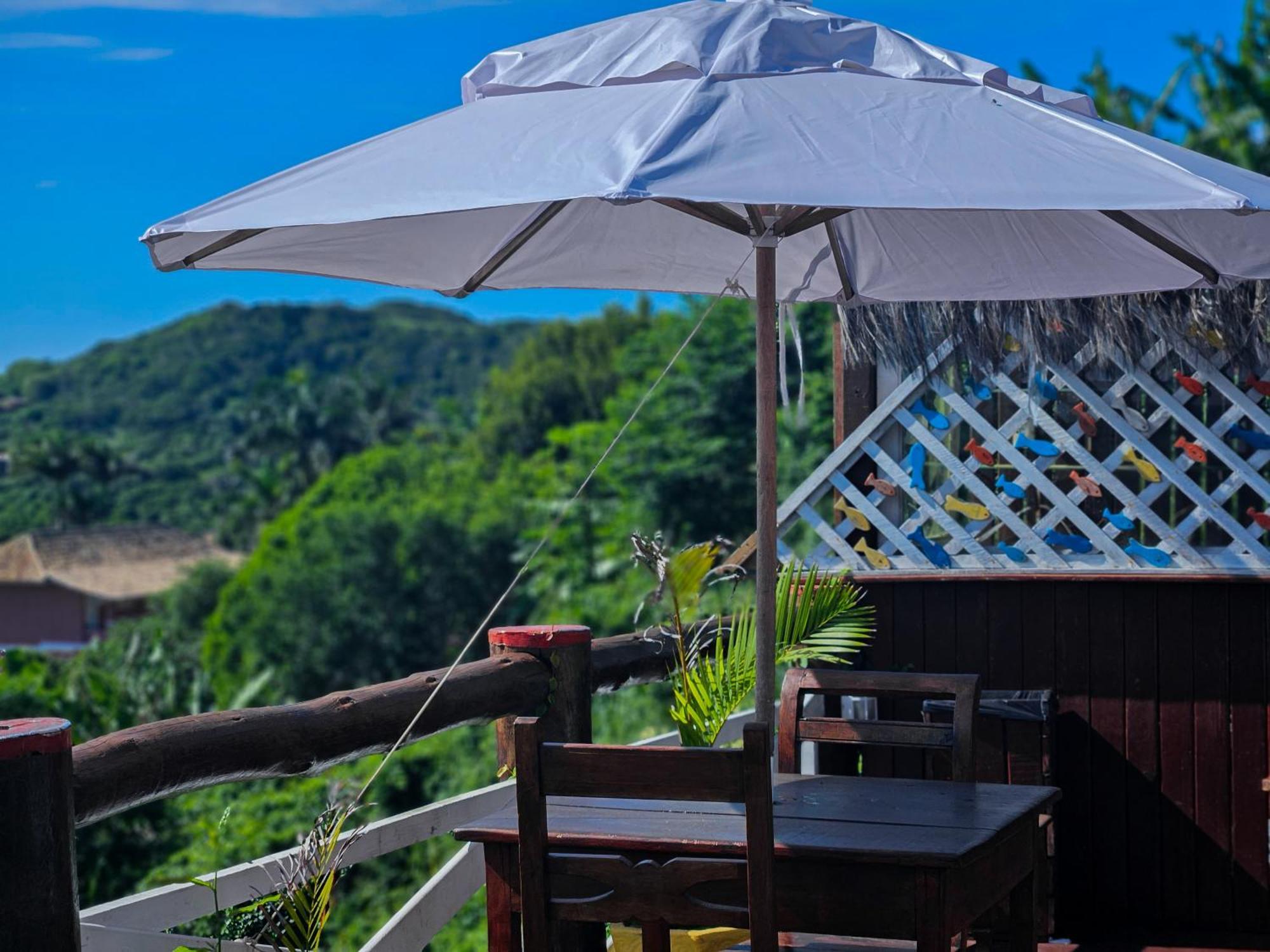 Bella Vista Ocean View Hotel Armacao dos Buzios Exterior photo A patio umbrella